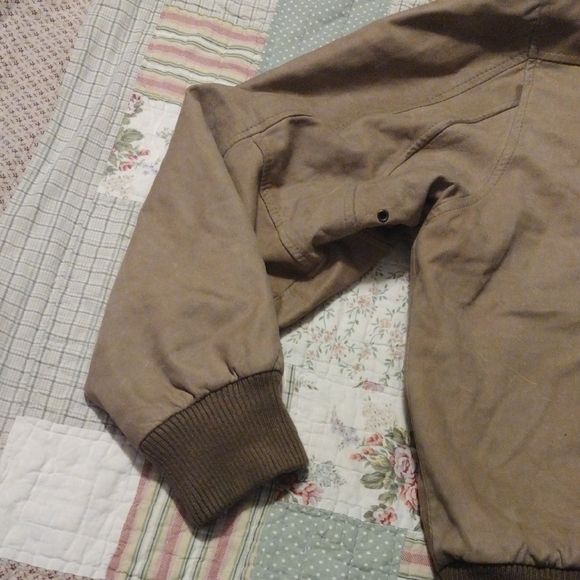 vintage U2 Wear Me Out leather bomber flight jacket. - Picture 14 of 16